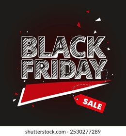 Un cartel que dice Black Friday en él