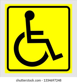 1,736 Disabled driver sign Images, Stock Photos & Vectors | Shutterstock