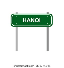 Sign town Hanoi