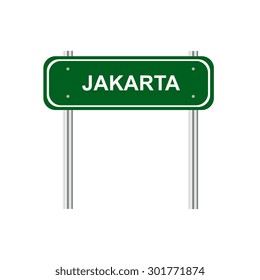 Sign town Jakarta