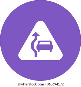 Sign, traffic, overtaking icon vector image. Can also be used for traffic signs. Suitable for web apps, mobile apps and print media.
