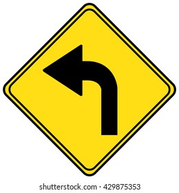 sign turn left 