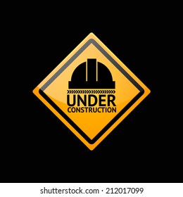  sign under construction