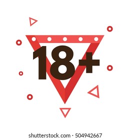 Sign under eighteen 