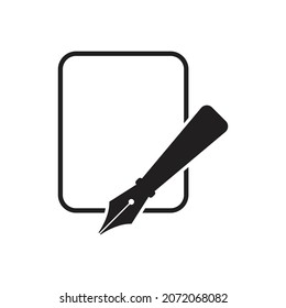 Inscríbase, registre Diseño de iconos aislado en fondo blanco
