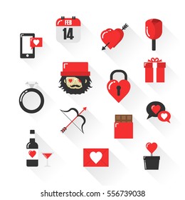 sign of valentine icon,  isolated on white background
