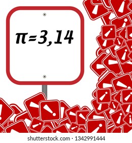 π=3,14 sign vector