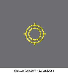 Sign vector icon