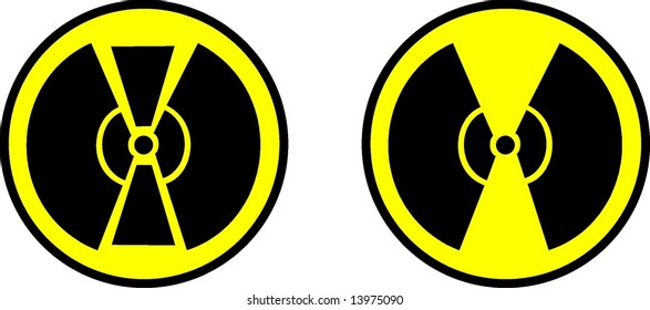 Sign vector illustration for sound 4 channels and 2 channels