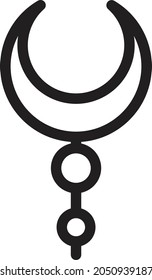 sign vector thin line  icon