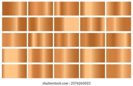 A sign for a wall that says 'gradient color 'golden 