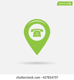 sign waste processing, web icon. vector design