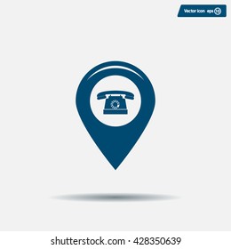 sign waste processing, web icon. vector design