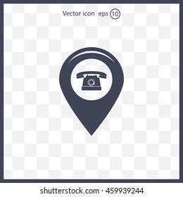 sign waste processing, web icon. vector design