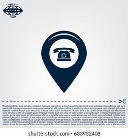 sign waste processing, web icon. vector design