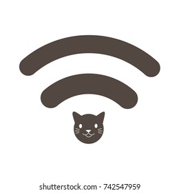 sign wi fi cat