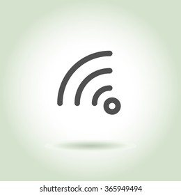 sign Wi Fi, vector
