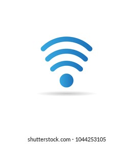 Sign wi-fi with shadow