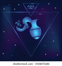 Sign of the zodiac Aquarius horoscope