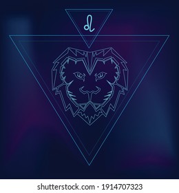 Sign of the zodiac Leo horoscope