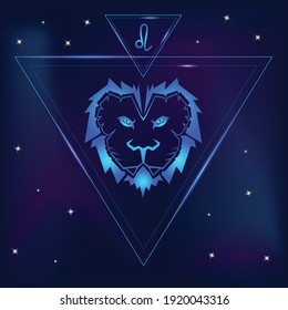 Sign of the zodiac Leo horoscope. new version.