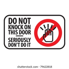 Do Not Knock Images Stock Photos Vectors Shutterstock