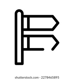 Icono de señalización Ilustración de diseño de símbolos vectores