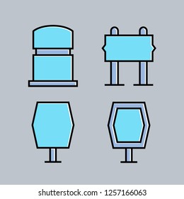 signage and signpost icons