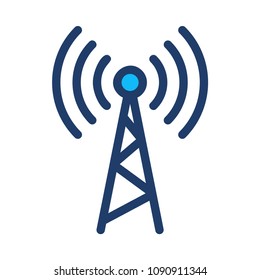 Signal Antenna Wifi Stock Vector (Royalty Free) 1090911344 | Shutterstock