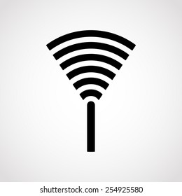 signal antenna.vector illustration.