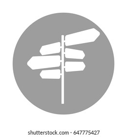 signal with arrows icon