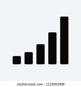 Signal bars icon