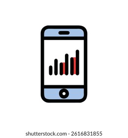 Signal Bars Icon for Phones