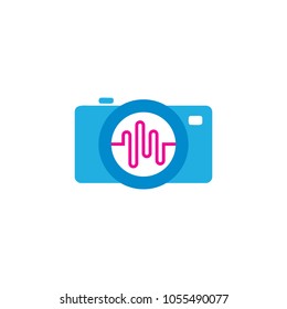 Signal Camera Logo Icon Design