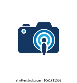 Signal Camera Logo Icon Design