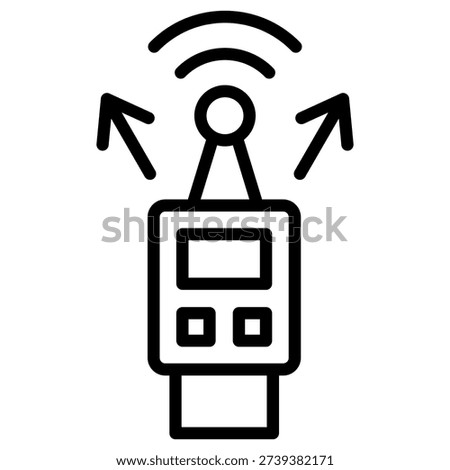 Signal Clue Icon Element For Design