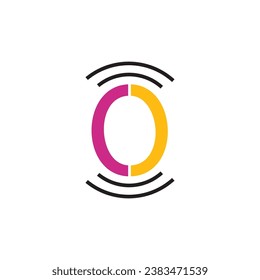 Signal communication connection letter o logo design template vector editable royalty free image downlead 