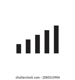 Signal, connection, network and frequeny icon for mobil design