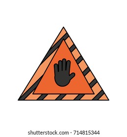 signal construction  vector illustration
