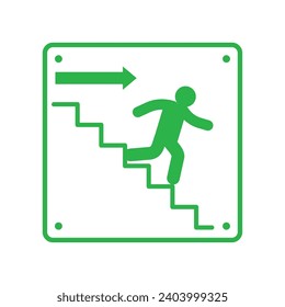señal del vector de salida de fécula de emergencia aislado