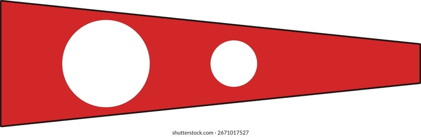 Sinalizador de Sinais "Corpen" - Ilustração do Vetor de Sinais de Navegação e Navio