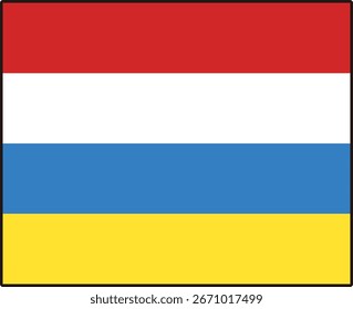Signal Flag "Division" - Ilustración vectorial de Señales de Navegación