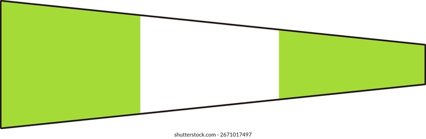 Sinalizador "Starboard" - Navio e ilustração do vetor do sinal de navegação