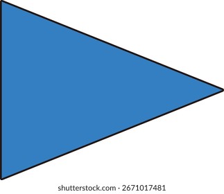 Bandeira de sinal "Subdivisão" - Ilustração do vetor do sinal de navegação e navio