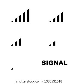 Signal Flat Icon Vector Design