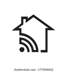 señal con el concepto de diseño doméstico. icono creativo. ilustración vectorial.