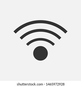Signal Icon. Connection, Network or Internet Access Illustration As A Simple Vector Sign & Trendy Symbol for Design,  Websites, Presentation or Mobile Application. 
