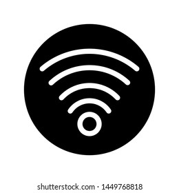 Signal icon , data celuler , concept design logo template emblem isolated illustration , network business connection wireless , outline solid background white
