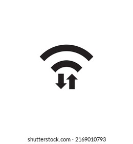 Signal icon design, Can also be used for user interface. Suitable for mobile apps, web apps and print media.