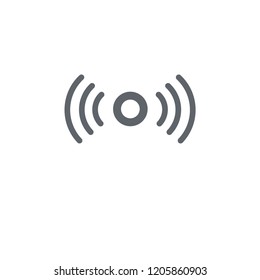Signal icon. Signal design concept from Communication collection. Simple element vector illustration on white background.
